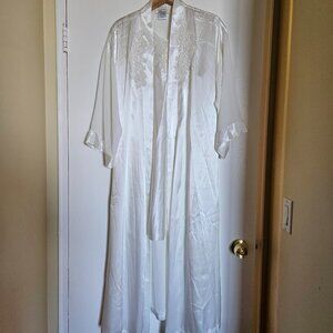 Satin Nightdress and Robe